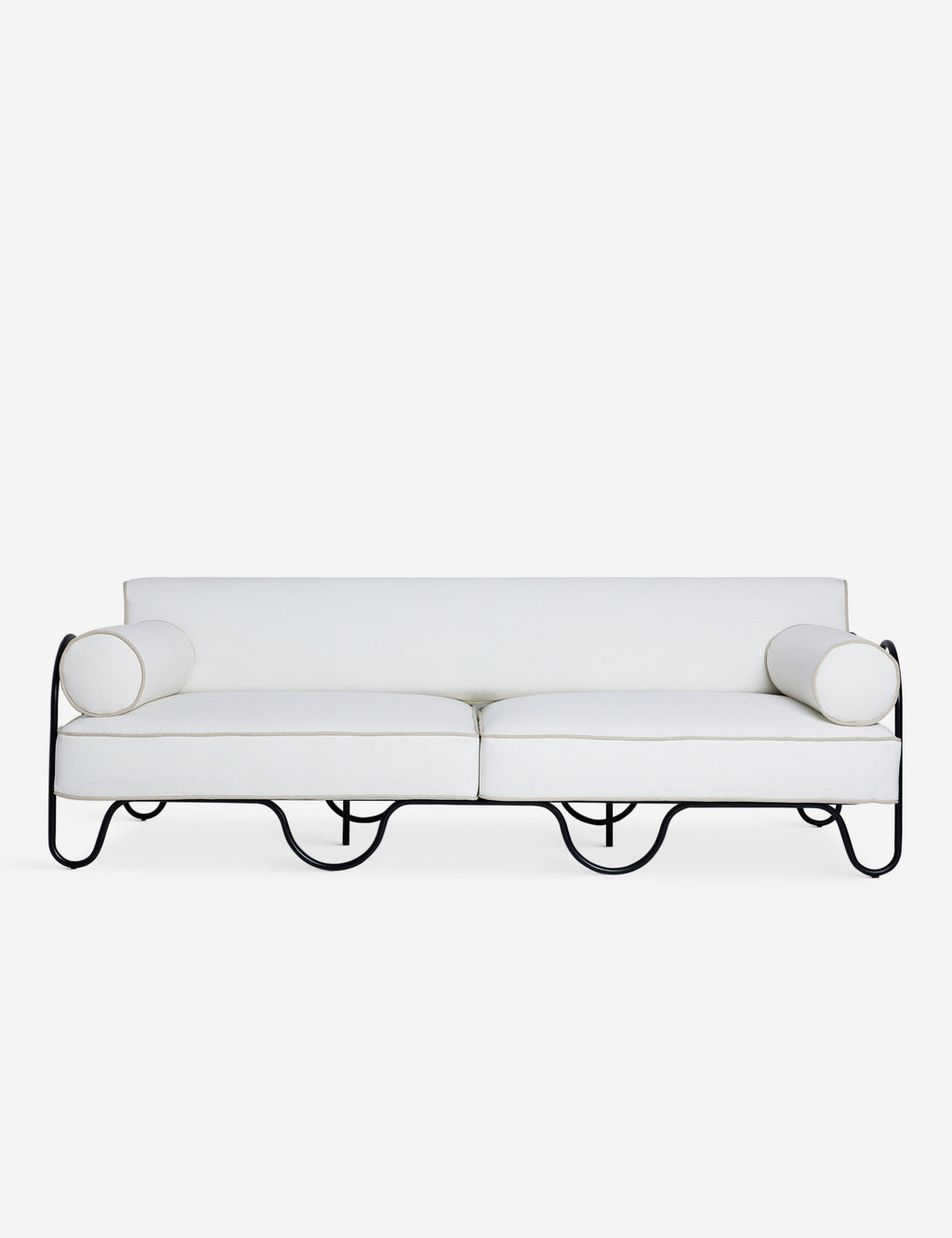 Peggy Outdoor Sofa by Sarah Sherman Samuel Position 2