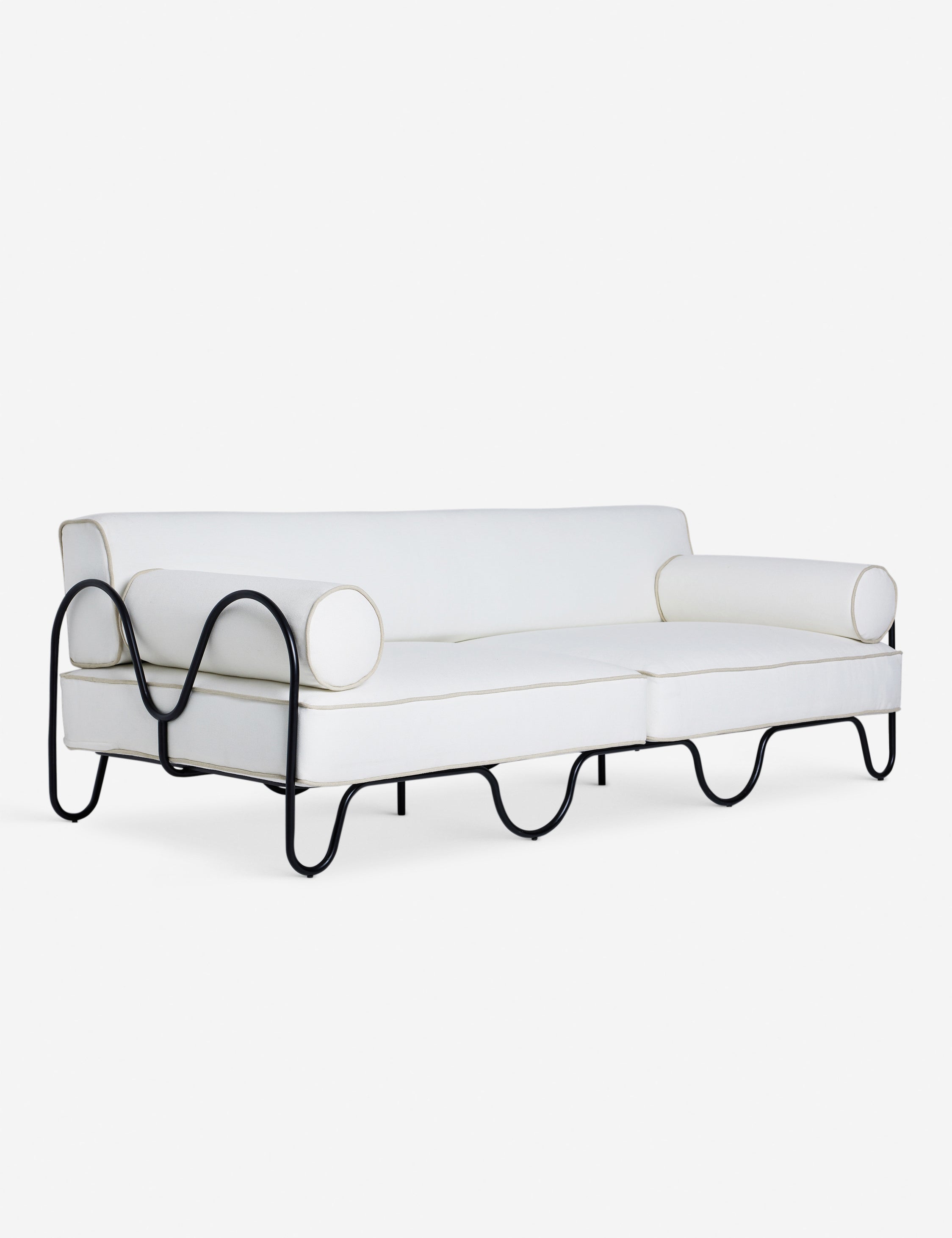 Peggy Outdoor Sofa by Sarah Sherman Samuel Position 5